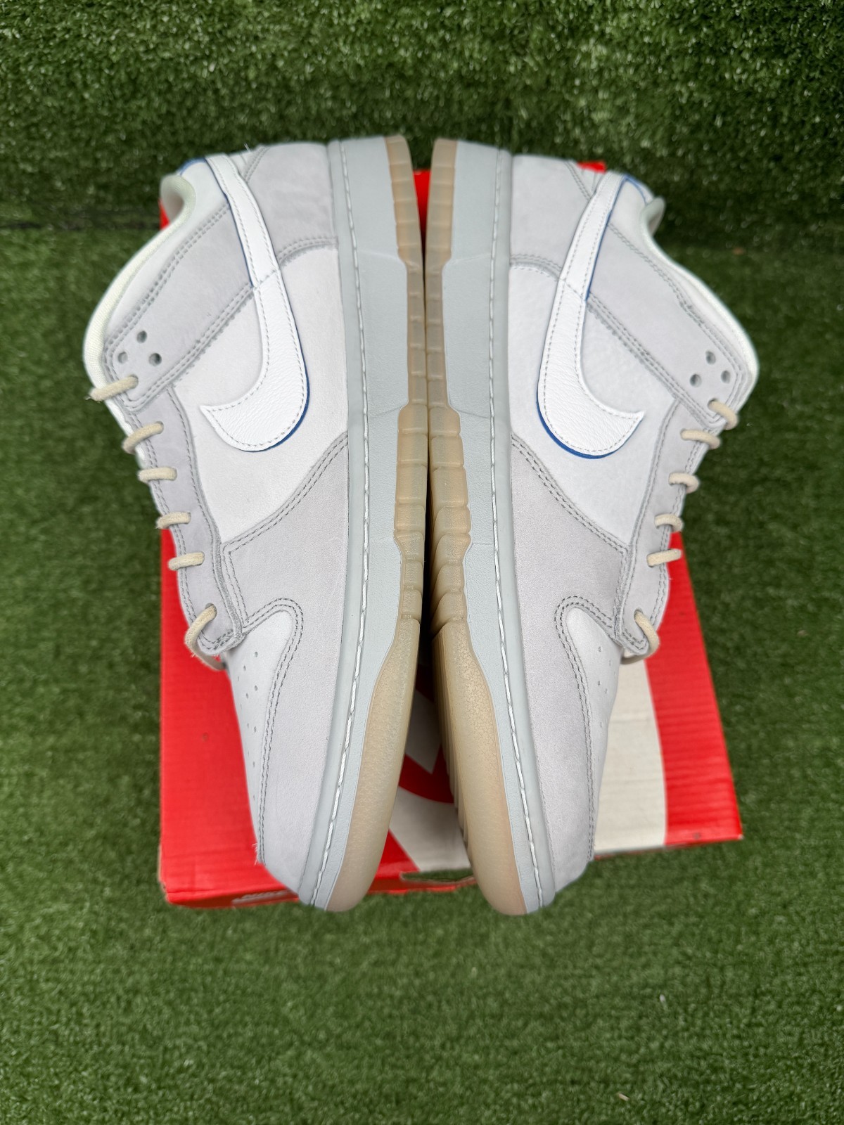 Size 12 - Nike Dunk Low Wolf Grey Pure Platinum thumbnail 7