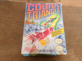 JEU vid&eacute;o Nintendo Nes Cobra Triangle FR PAL + boite + notice