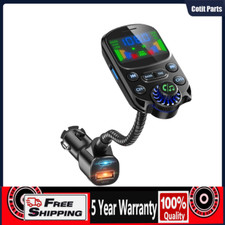 FM transmitter radio MP3 wireless adapter hands-free 3port charger Car Bluetooth