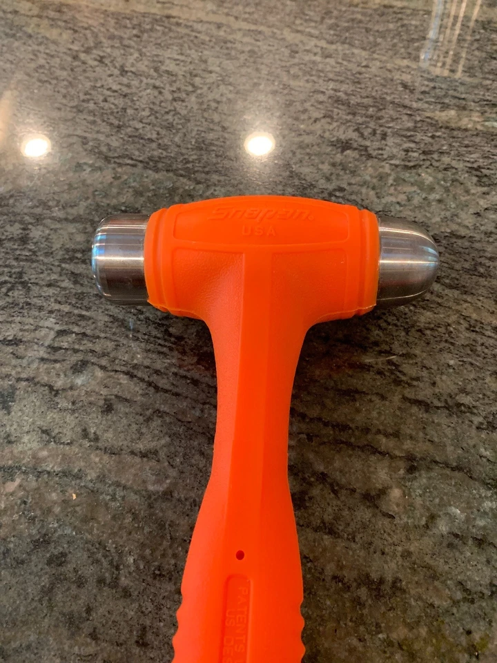 Snap On hbbd24o 24 унц мяч peen мягкий захват мертвый удар молоток оранжевый - Изображение 4 из 4