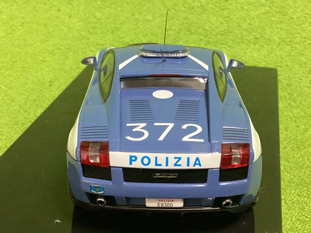 AutoArt 14741 Lamborghini Gallardo Italian Police Car 1/24 Slot 