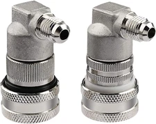 Ball Lock Disconnect, Gas & Liquid Corny Keg Fittings, MFL 1/4’’ Threaded with 5