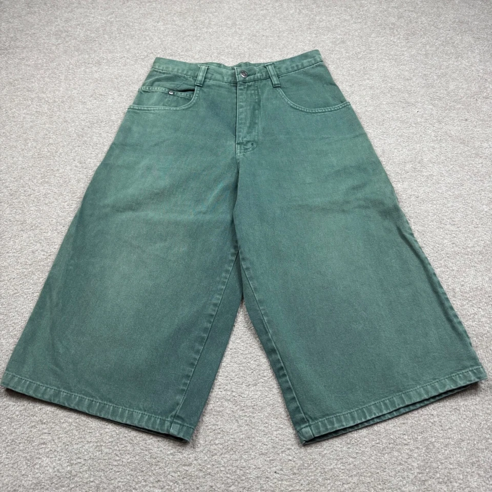 Pantalones Cortos De Colección Alien Workshop Denim Para Hombres Talla 30 Verde Pantalones Cortos Skateboard Skate Foto 2 de 4