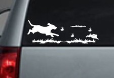 6" White Vinyl "Begal Hunter" Decal - MADE IN THE USA