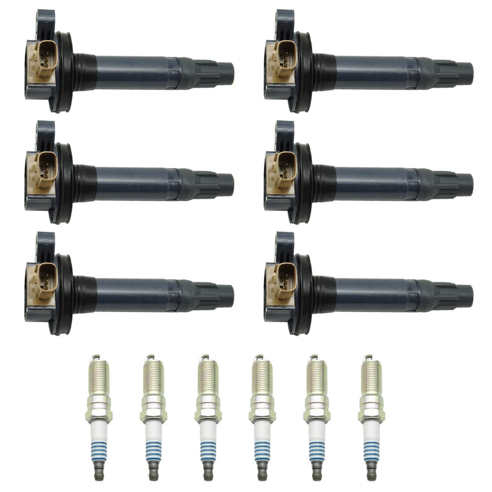 CNPAPC Ignition Coil & Spark Plugs For 2011-2018 Ford F150 Explorer UF646&SP-534 - Imagem 3 de 4