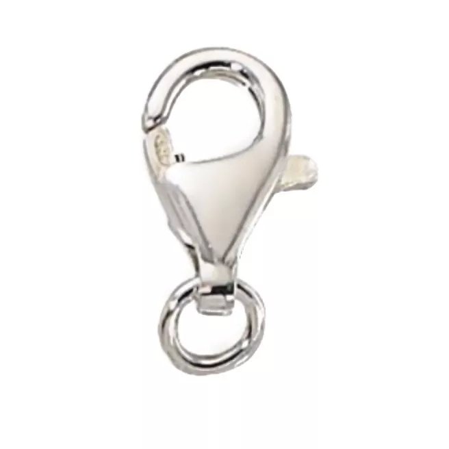 Sterling Silver Trigger Clasp, S925 Silver Lobster Clasps for