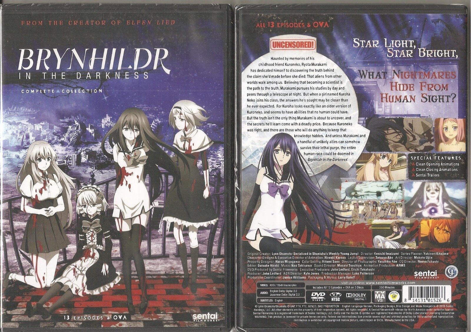 L'anime Brynhildr in the Darkness en Promotion Vidéo