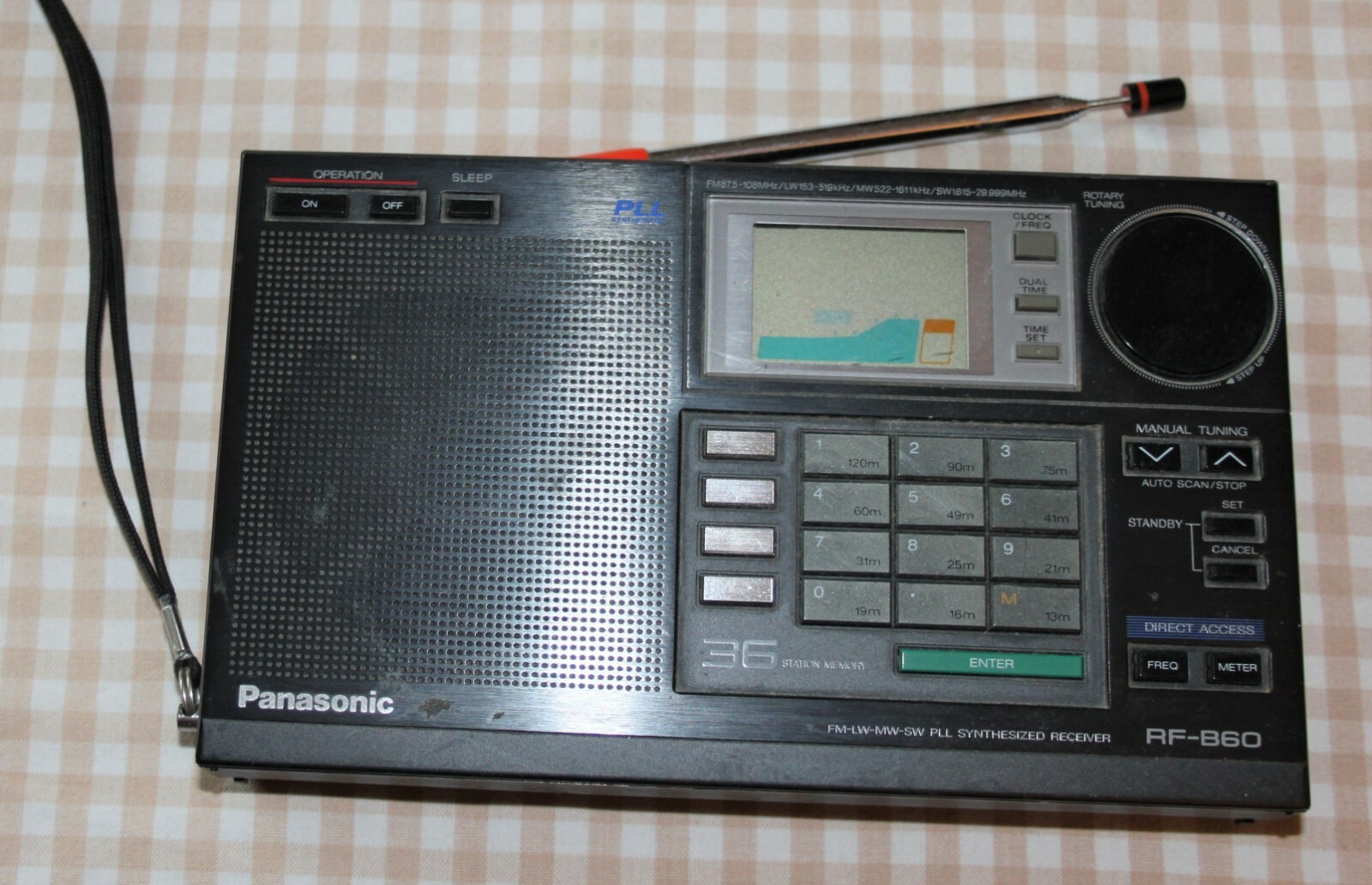 VINTAGE PANASONIC DR29 Multiband ondes courtes Radio RF-2900LBS EUR 90,00 - FR