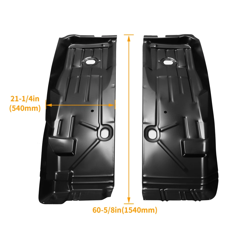 60" Front Floor Pan Rust Repair For 1967-1969 68 Chevy Camaro Pontiac Firebird - Image 3 of 4