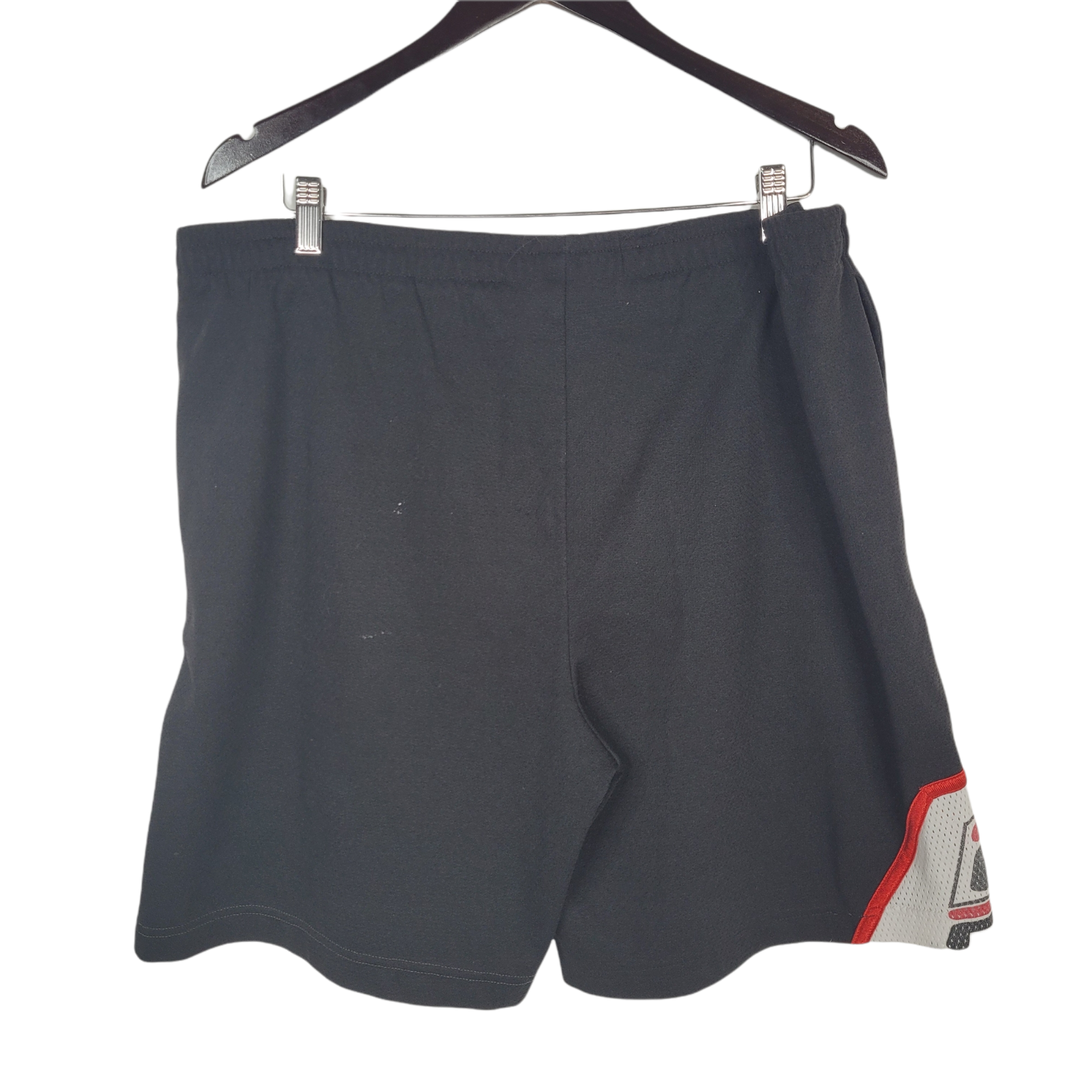 Pantaloncini Fila Vintage Taglia Large Nero Maglia Corsa Basket