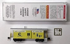 MTL Micro-Trains 13054150 130150 Baltimore and Ohio B&O C3774 bay window caboose