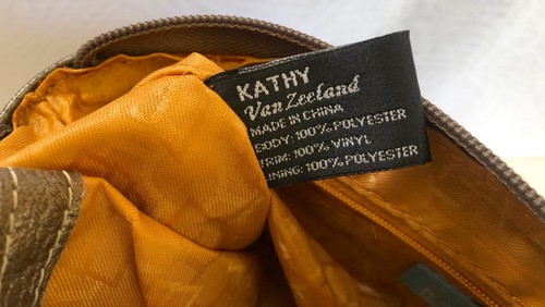 Kathy Van Zeeland Crossbody Bag Faux Soft Brushed Suede VGC Beautiful - 第 20/24 張圖片