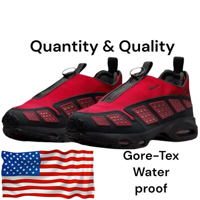 Size 8.5-Womens Nike Air Sunder Max GORE-TEX Hyper Crimson Red FZ4238-800