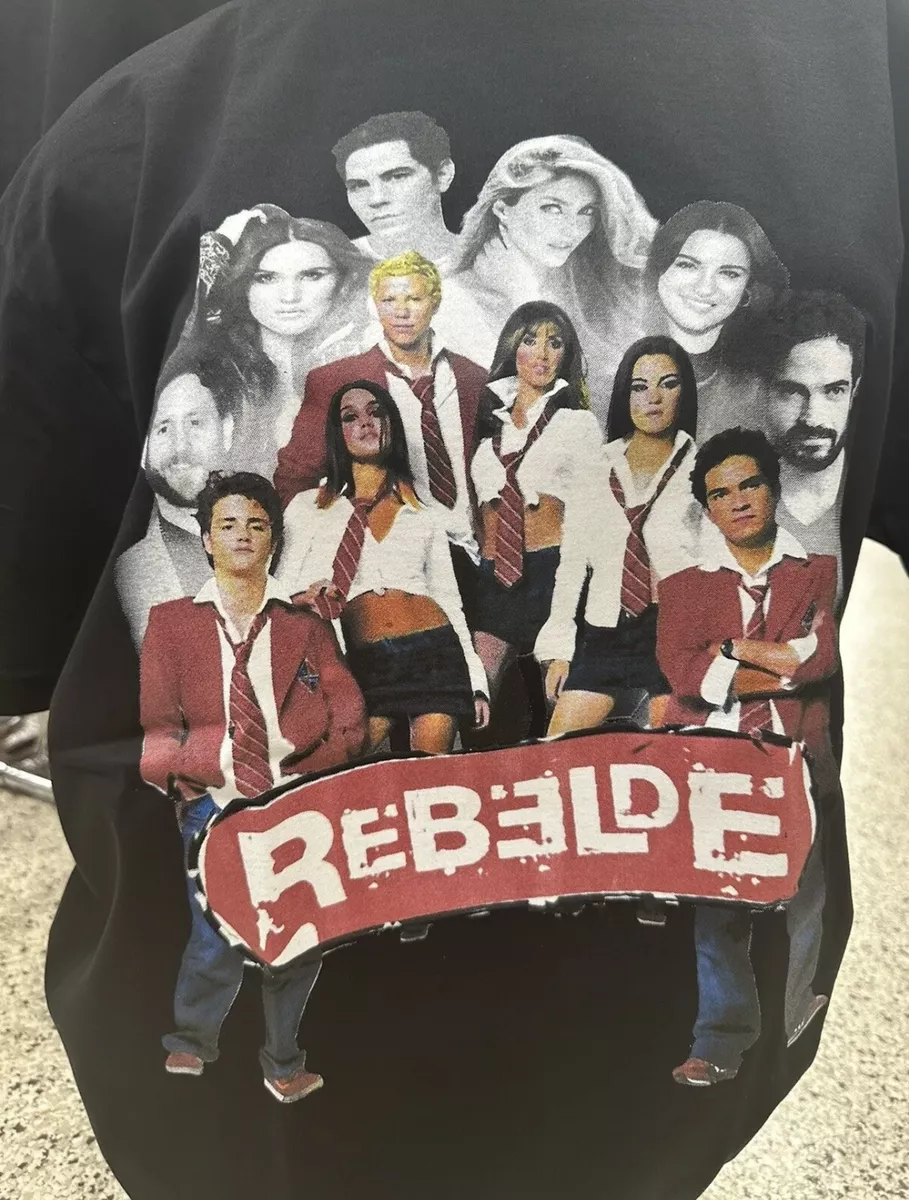 Playera de RBD Rebelde Tour 2023 eBay