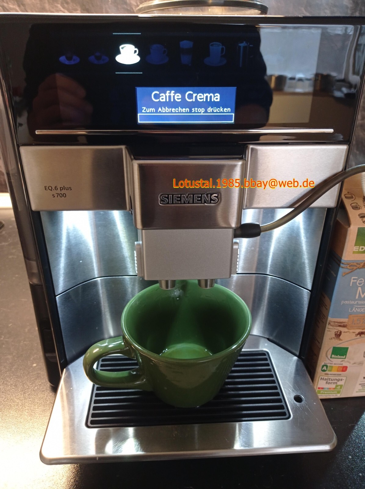 Siemens Eq 6 Plus S700 Ersatzteile Siemens EQ.6 plus s700 19bar 1500W Kaffeevollautomat - Edelstahl