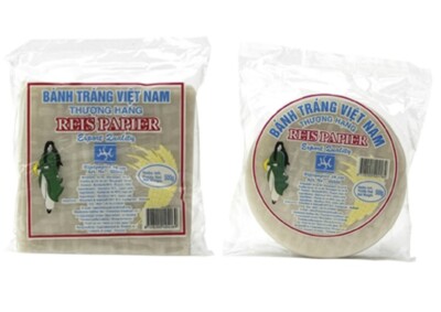 Reispapier 500g Eckig/Rund Frühlingsrollen Wraps rice paper 16cm frittieren