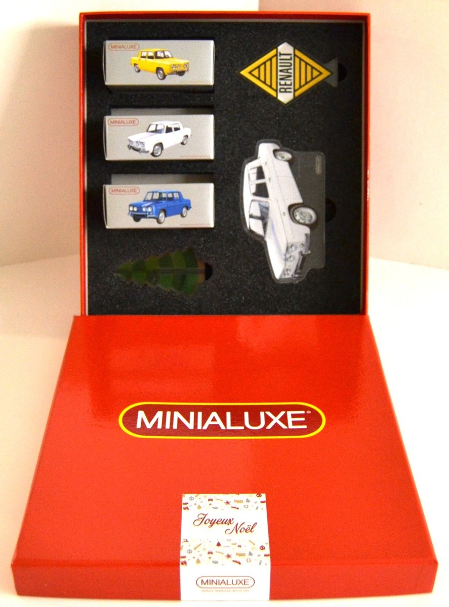 Modèle Réduit Renault R8 Gordini 1/66 Minialuxe - Coffret Noël 2016, Série Limitée 15 Ex.