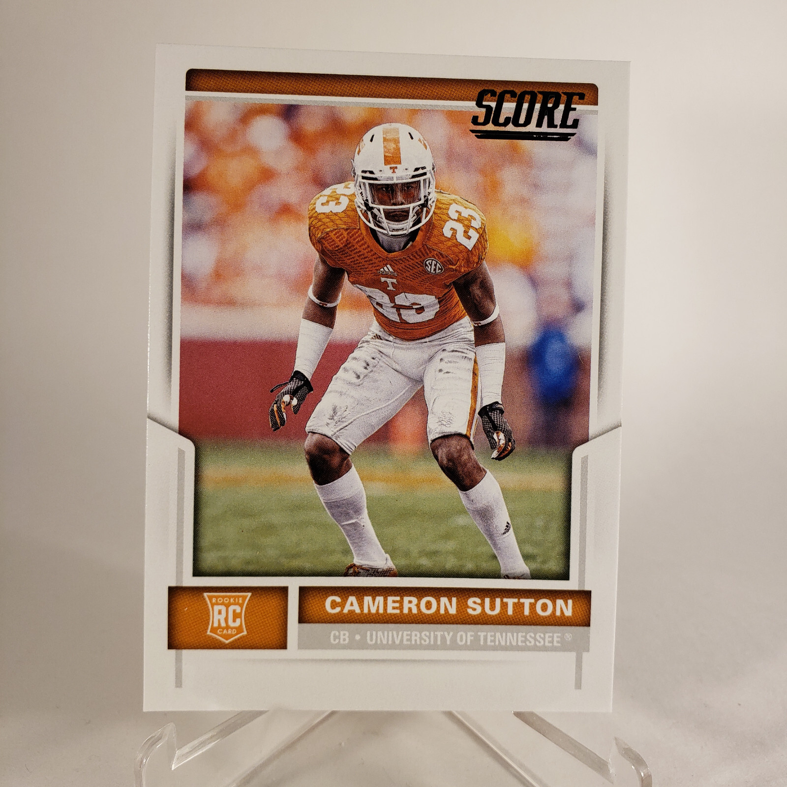 2017 Score Football Card #372 Cameron Sutton RC Rookie