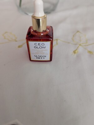 C.E.O. GLOW Sunday Riley Vitamin C Turmeric Evening Face Oil neu 10ml Gesichtsöl