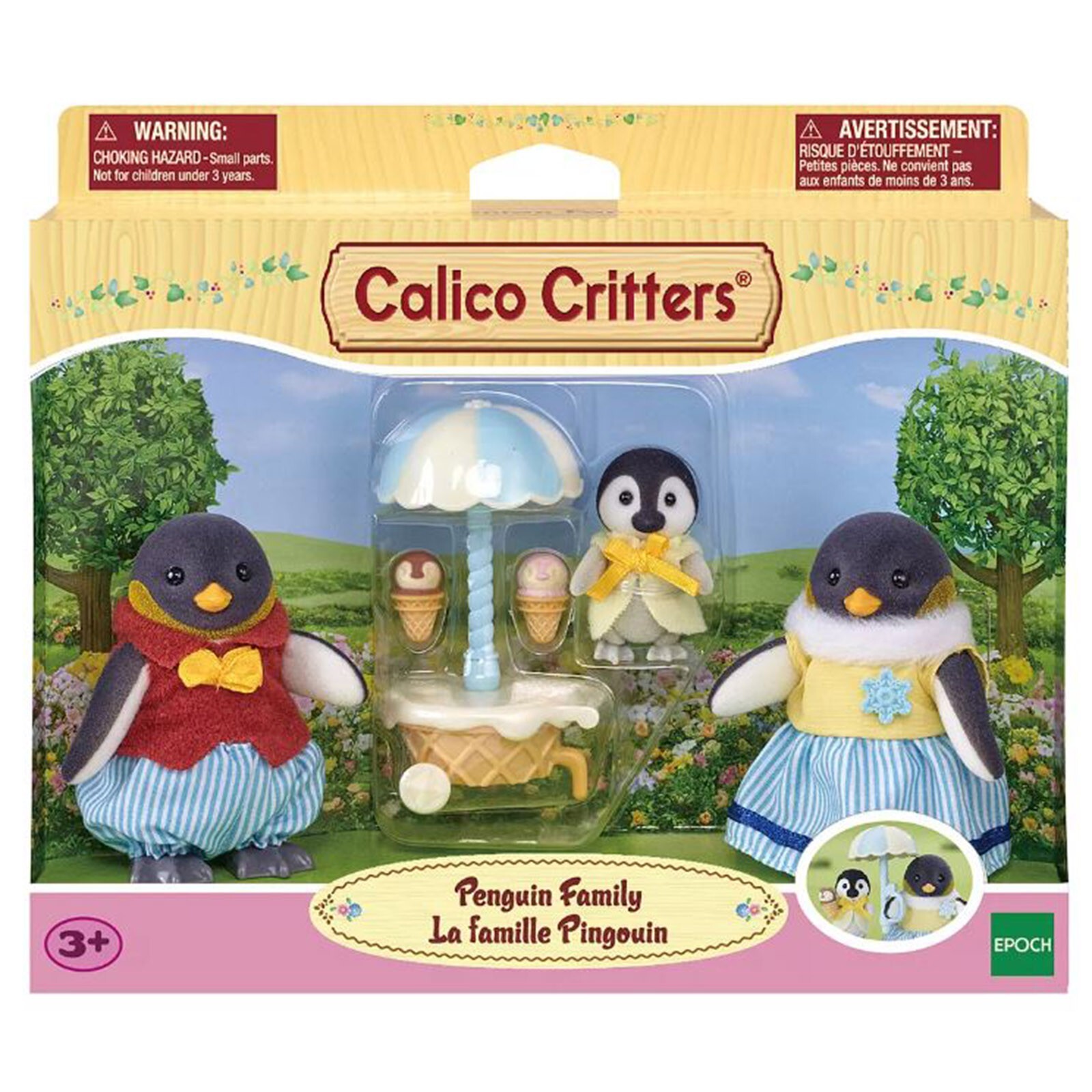 Набор фигурок семьи пингвинов Calico Critters CC2062 НОВЫЙ В НАЛИЧИИ