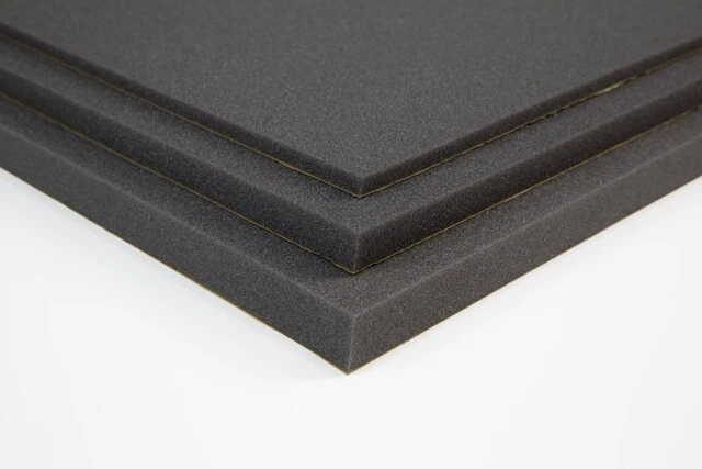 Foam Sheet Sponge Rubber Grey Extra Sticky Self Adhesive Gaskets Seals Strip