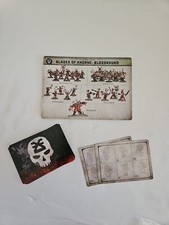 Warhammer Card Lot Blades Of Khorne: Bloodbound Fighter Types 12 Fighter Cards 