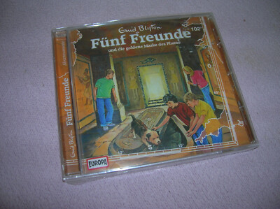 CD fünf Freunde und die goldene Maske des Pharao  Hörspiel Original OVP Blyton