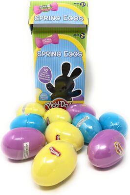 Surprise Eggs Play Doh Sorpresa PLAY-DOH SPRING EASTER EGGS, 10