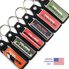 Key Fobs Key Ring Keychain for Polaris Ranger  (2-Pack)