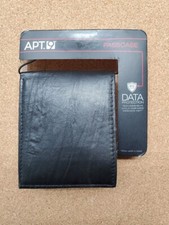 NEW MEN'S APT. 9 BLACK PASSCASE WALLET