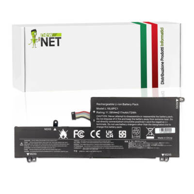 Batteria compatibile con Lenovo L16M6PC1 3ICP4/43/110-2 5B10M53743 11,58V