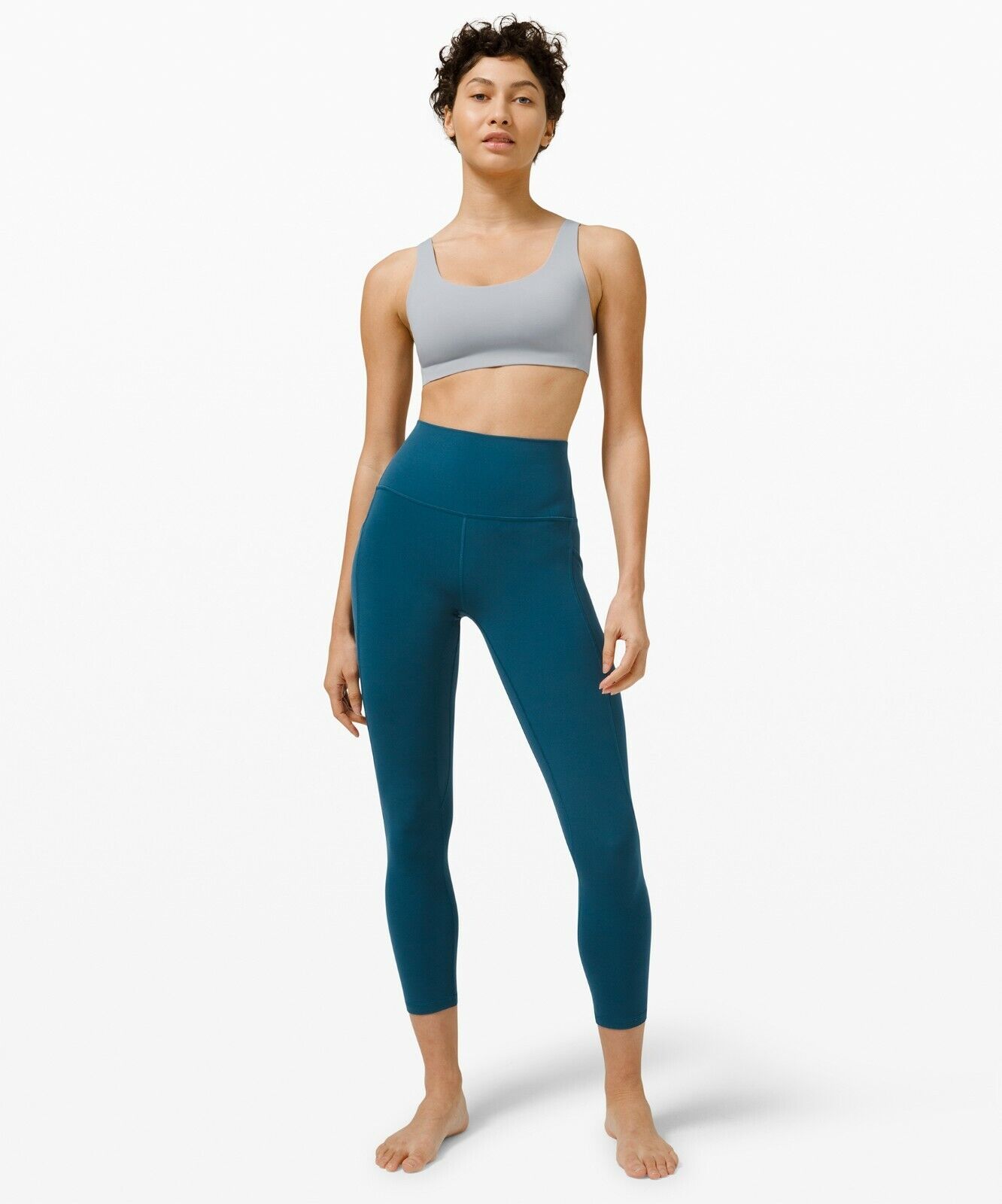 NEW Women Lululemon Align Pant with Pockets 25 Blue Borealis