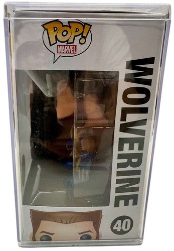 #40 Funko POP! Esclusiva Toytastik Smascherata Marvel Wolverine 2013 + custodia pesante - Foto 3 di 7