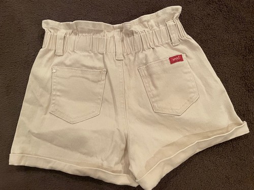 Girls SEED HERITAGE High Waist Khaki Shorts Size 9 Belted - Picture 3 of 3
