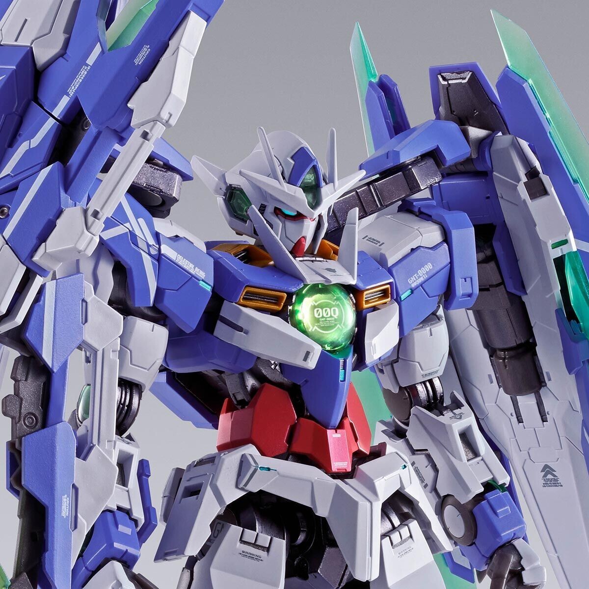ロボット L BUILD 00 QAN[T] FULL SABER METAL BUILD Gundam 00 QAN[T] Full Saber OPTION SET Action Figure
