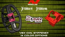 Minelab X-Terra Pro/Elite V8X Coil Ear Stiffener 14 colors Options 100% Infilled
