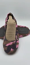 The Storehouse Flats Camo Pink Camoflauge Foldable Ballet Slip On New Size 8