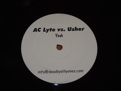 A C LYTE Vs USHER - Yeah - 2-track DJ Promo 12'' Vinyl Single