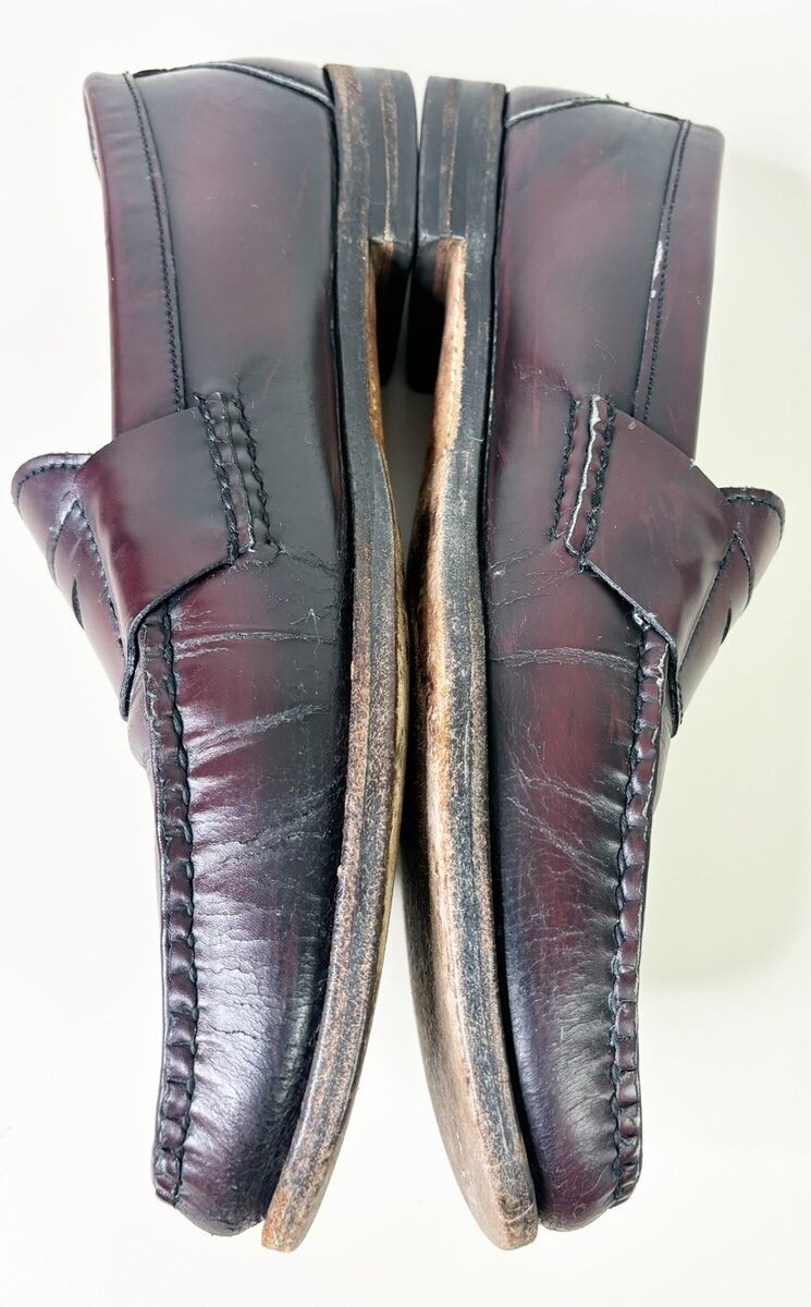 Allen Edmonds Walden Loafers Mens 13 2A Width Oxblood Penny Allen Edmonds Walden Loafers Mens 13 2A Width Oxblood Penny