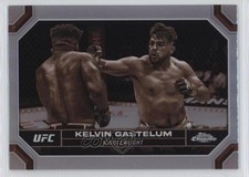 Kelvin Gastelum Chrome 2024 Sepia Refractor #110