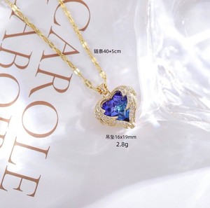 Authentic The Moon Tarot Card Necklace Women's 18k Gold Plated 316L