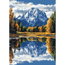 LELEMON Diamond Art Kits for 12 x 16 inches, Grand Teton National Park