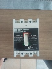 Dorman Smith Loadline MCCB 100 Amp 25kA Triple Pole 100A ~ Type AA ~ LLBAAT100