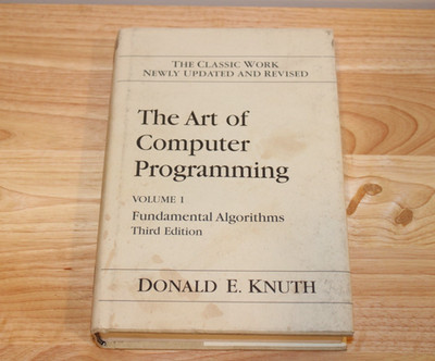 Art of Computer Programming : Fundamental Algorithms, Volume 1 by Donald...