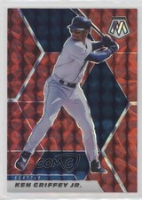 2021 Panini Mosaic Reactive Red Mosaic Prizm Ken Griffey Jr #162 HOF 0hx5