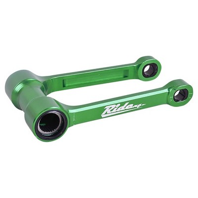 Ride Engineering Adjustable Performance/Lowering Linkage Arm Green
