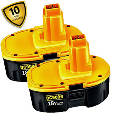 2PACK 18V For Dewalt 18 VOLT XRP DC9096 DC9098 Ni-Mh Battery DC9099 DC9096-2 5AH