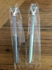 Glitter Dimond Pens – Green & Purple (Black Ink in Both) (Brand New, Never Used)