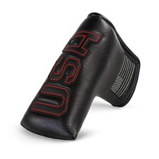 GonaFit Golf USA Blade Putter Head Covers Strong Magnetic Protective Black