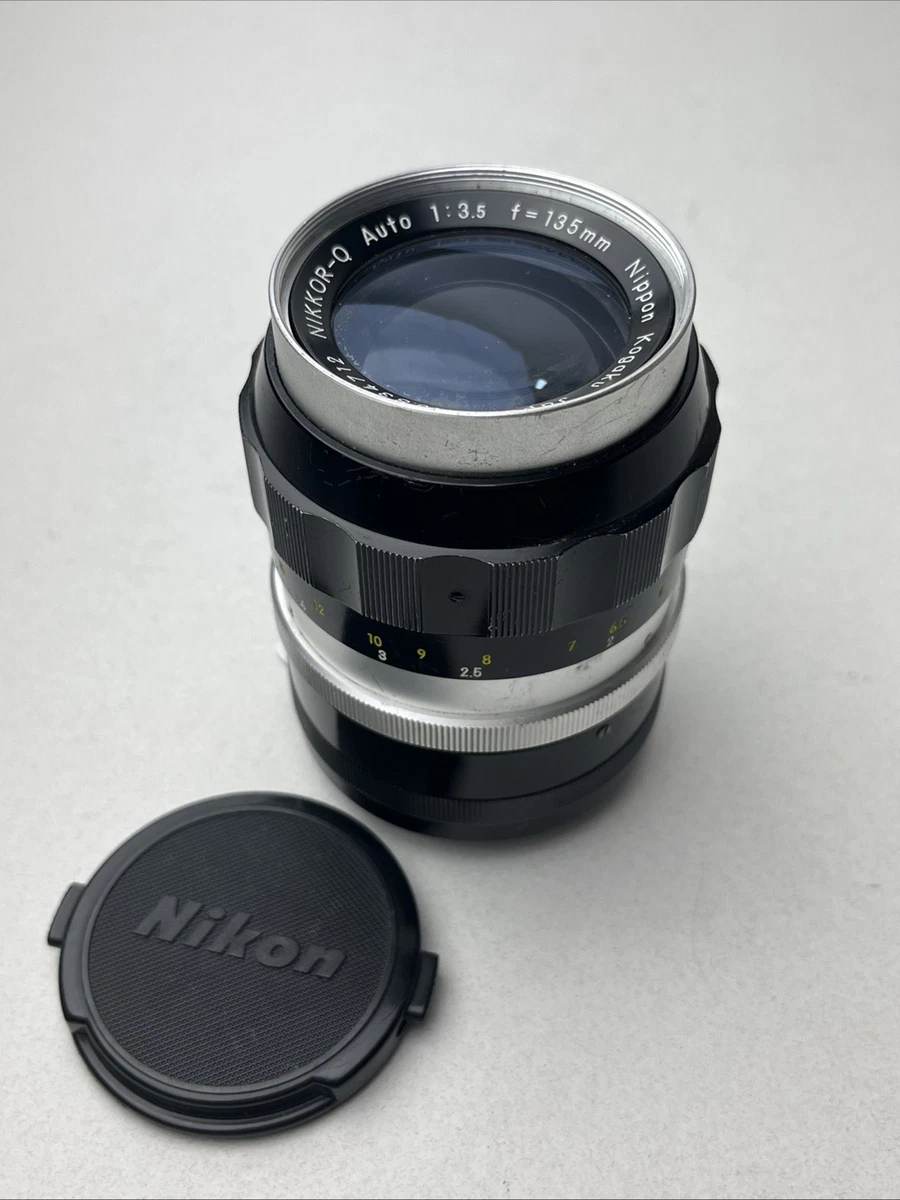 Nikon NIKKOR f/3.5 Camera Lenses 135mm Focal for sale - eBay